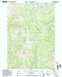 Download a high-resolution, GPS-compatible USGS topo map for Gravel Peak, WY (1998 edition)