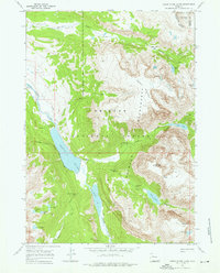 Download a high-resolution, GPS-compatible USGS topo map for Green River Lakes, WY (1976 edition)