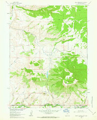 Download a high-resolution, GPS-compatible USGS topo map for Grieve Reservoir, WY (1963 edition)