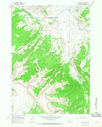 Download a high-resolution, GPS-compatible USGS topo map for Grizzly Lake, WY (1969 edition)
