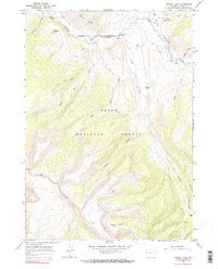 Download a high-resolution, GPS-compatible USGS topo map for Grizzly Lake, WY (1997 edition)