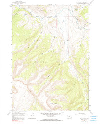 Download a high-resolution, GPS-compatible USGS topo map for Grizzly Lake, WY (1990 edition)