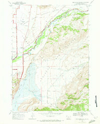Download a high-resolution, GPS-compatible USGS topo map for Gros Ventre Junction, WY (1973 edition)