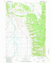Download a high-resolution, GPS-compatible USGS topo map for Grover, WY (1980 edition)