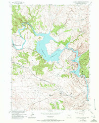 Download a high-resolution, GPS-compatible USGS topo map for Guernsey Reservoir, WY (1972 edition)