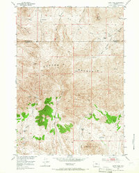 Download a high-resolution, GPS-compatible USGS topo map for Guffy Peak, WY (1966 edition)