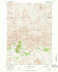 Download a high-resolution, GPS-compatible USGS topo map for Guffy Peak, WY (1971 edition)
