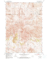 Download a high-resolution, GPS-compatible USGS topo map for Guffy Peak, WY (1991 edition)