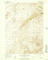 Download a high-resolution, GPS-compatible USGS topo map for Guide Rock, WY (1957 edition)