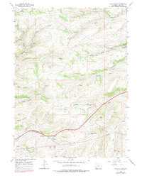 Download a high-resolution, GPS-compatible USGS topo map for Guild Hollow, WY (1979 edition)