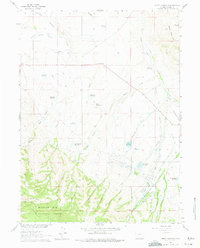 Download a high-resolution, GPS-compatible USGS topo map for Gunst Reservoir, WY (1975 edition)
