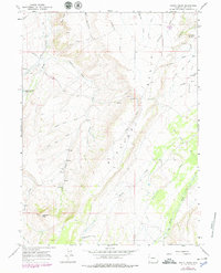 Download a high-resolution, GPS-compatible USGS topo map for Hague Creek, WY (1979 edition)