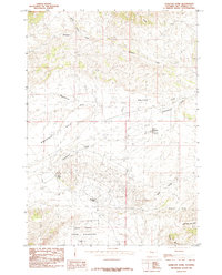 Download a high-resolution, GPS-compatible USGS topo map for Hamilton Dome, WY (1985 edition)