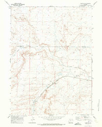 Download a high-resolution, GPS-compatible USGS topo map for Hampton, WY (1972 edition)