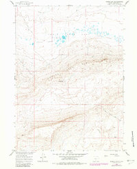 Download a high-resolution, GPS-compatible USGS topo map for Hansen Lake NE, WY (1981 edition)