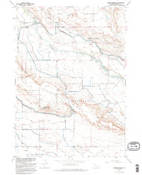 Download a high-resolution, GPS-compatible USGS topo map for Harris Bridge, WY (1995 edition)