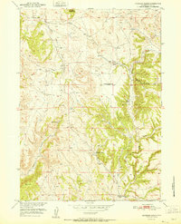 Download a high-resolution, GPS-compatible USGS topo map for Haushar Ranch, WY (1951 edition)