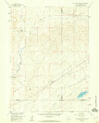 Download a high-resolution, GPS-compatible USGS topo map for Hay Meadow Reservoir, WY (1960 edition)