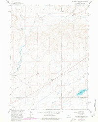 preview thumbnail of historical topo map of Sublette County, WY in 1958