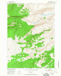 Download a high-resolution, GPS-compatible USGS topo map for Hays Park, WY (1967 edition)