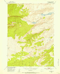 Download a high-resolution, GPS-compatible USGS topo map for Hays Park, WY (1954 edition)