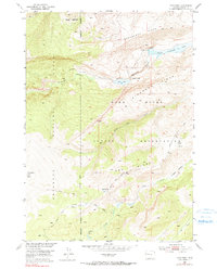 Download a high-resolution, GPS-compatible USGS topo map for Hays Park, WY (1991 edition)