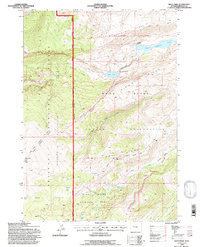 Download a high-resolution, GPS-compatible USGS topo map for Hays Park, WY (1997 edition)
