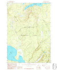 Download a high-resolution, GPS-compatible USGS topo map for Heart Lake, WY (1986 edition)