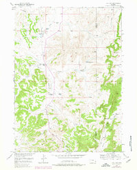 Download a high-resolution, GPS-compatible USGS topo map for Hell Gap, WY (1978 edition)