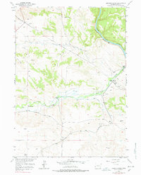 preview thumbnail of historical topo map of Platte County, WY in 1950