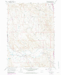 Download a high-resolution, GPS-compatible USGS topo map for Hibbard Draw, WY (1982 edition)