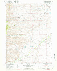 Download a high-resolution, GPS-compatible USGS topo map for Hightower SW, WY (1979 edition)