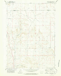 Download a high-resolution, GPS-compatible USGS topo map for Hileman Draw, WY (1978 edition)