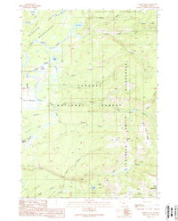 Download a high-resolution, GPS-compatible USGS topo map for Hominy Peak, WY (1989 edition)