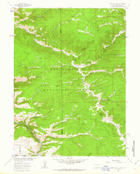 Download a high-resolution, GPS-compatible USGS topo map for Horatio Rock, WY (1963 edition)