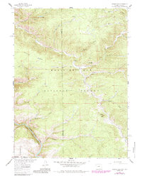 Download a high-resolution, GPS-compatible USGS topo map for Horatio Rock, WY (1984 edition)