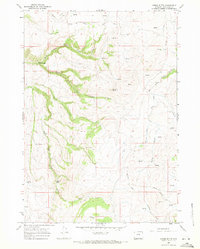 Download a high-resolution, GPS-compatible USGS topo map for Horse Butte, WY (1971 edition)