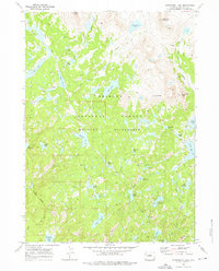 Download a high-resolution, GPS-compatible USGS topo map for Horseshoe Lake, WY (1976 edition)