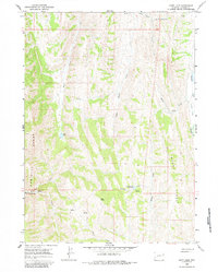 Download a high-resolution, GPS-compatible USGS topo map for Huff Lake, WY (1984 edition)