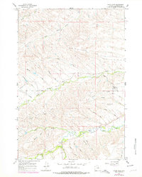 Download a high-resolution, GPS-compatible USGS topo map for Hultz Draw, WY (1978 edition)