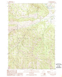Download a high-resolution, GPS-compatible USGS topo map for Hunter Peak, WY (1989 edition)