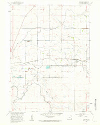 Download a high-resolution, GPS-compatible USGS topo map for Huntley, WY (1962 edition)