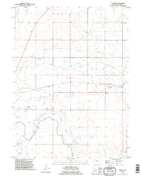 Download a high-resolution, GPS-compatible USGS topo map for Huntley, WY (1995 edition)