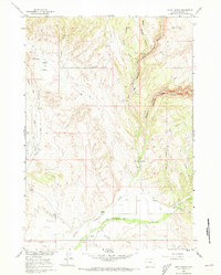 Download a high-resolution, GPS-compatible USGS topo map for Hyatt Ranch, WY (1973 edition)