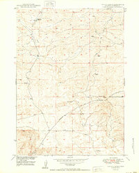 Download a high-resolution, GPS-compatible USGS topo map for Hylton Ranch, WY (1950 edition)