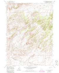Download a high-resolution, GPS-compatible USGS topo map for Ice Cave Mountain, WY (1985 edition)