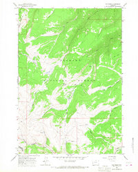Download a high-resolution, GPS-compatible USGS topo map for Ice Creek, WY (1968 edition)