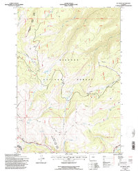Download a high-resolution, GPS-compatible USGS topo map for Ice Creek, WY (1997 edition)