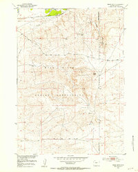 Download a high-resolution, GPS-compatible USGS topo map for Indian Butte, WY (1953 edition)