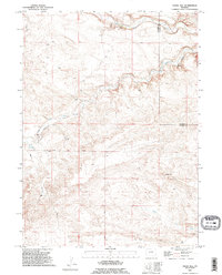 Download a high-resolution, GPS-compatible USGS topo map for Indian Hill, WY (1995 edition)